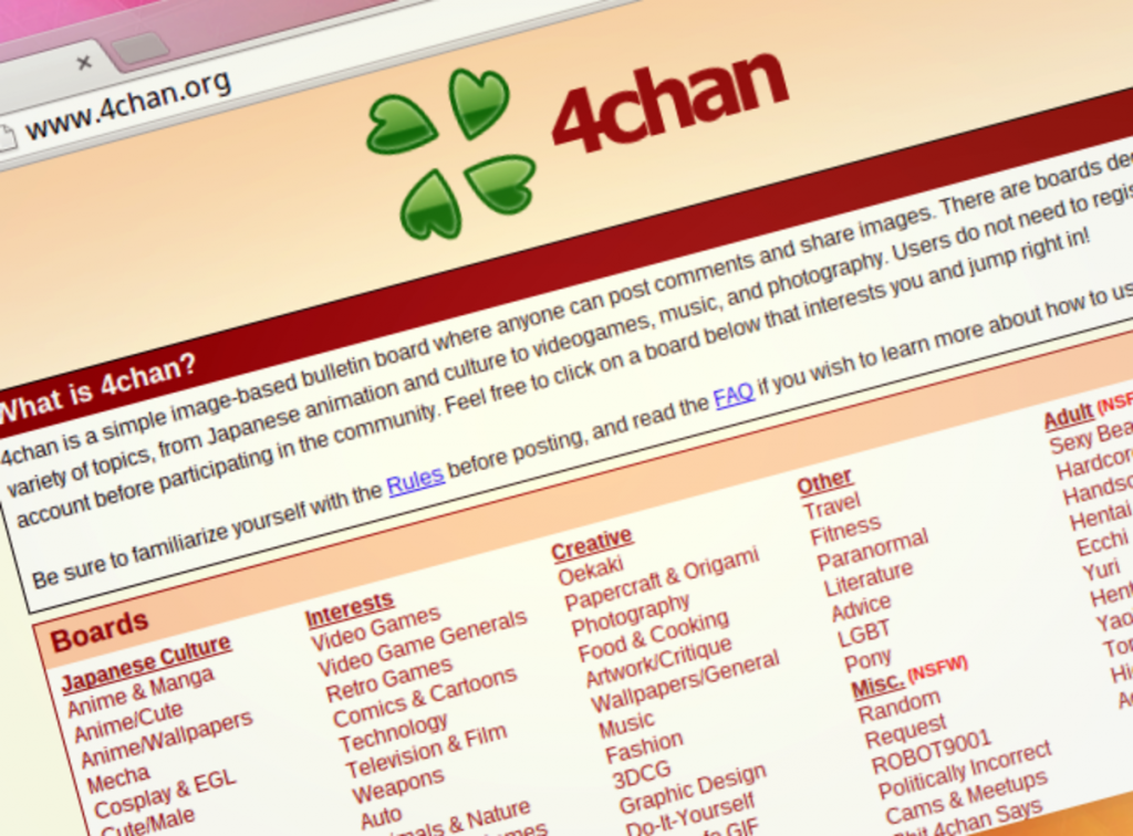 4chan website